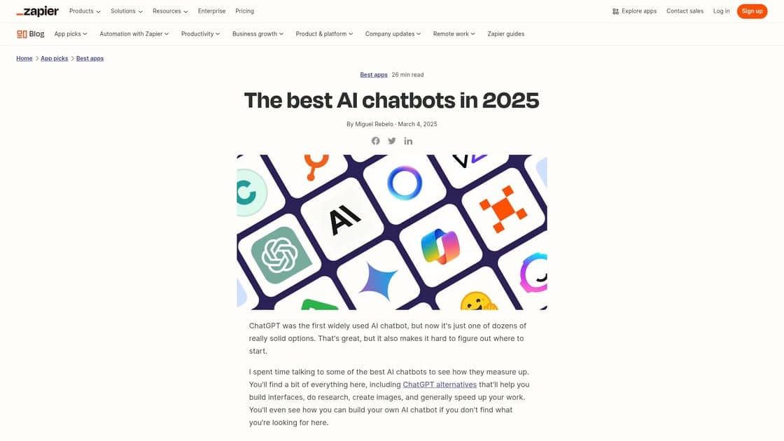Best AI Chatbots